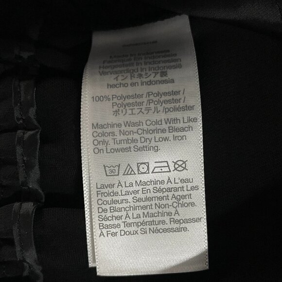 Madewell Black Wide Leg Pants - Picture 9 of 9